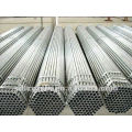 BS 1387 Q195-Q345 St37 2,5 pulgadas de extremo roscado Galvanizado Erw Tubos de acero dulce soldados